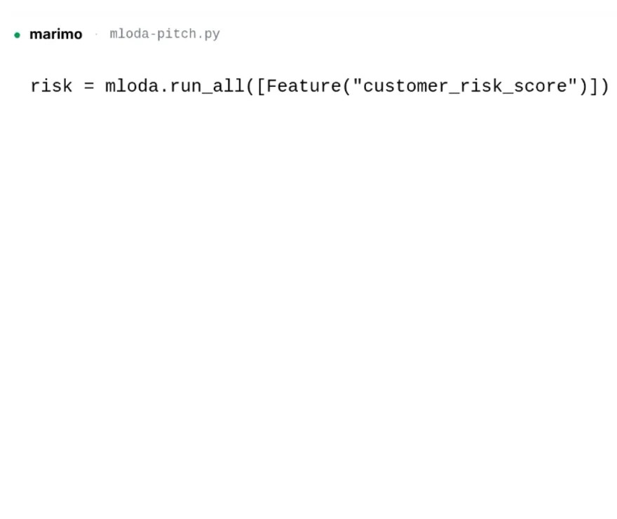Step 1: The agent asks for the score